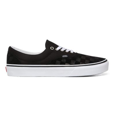 Vans Deboss Checkerboard Era - Kadın Spor Ayakkabı (Siyah)
